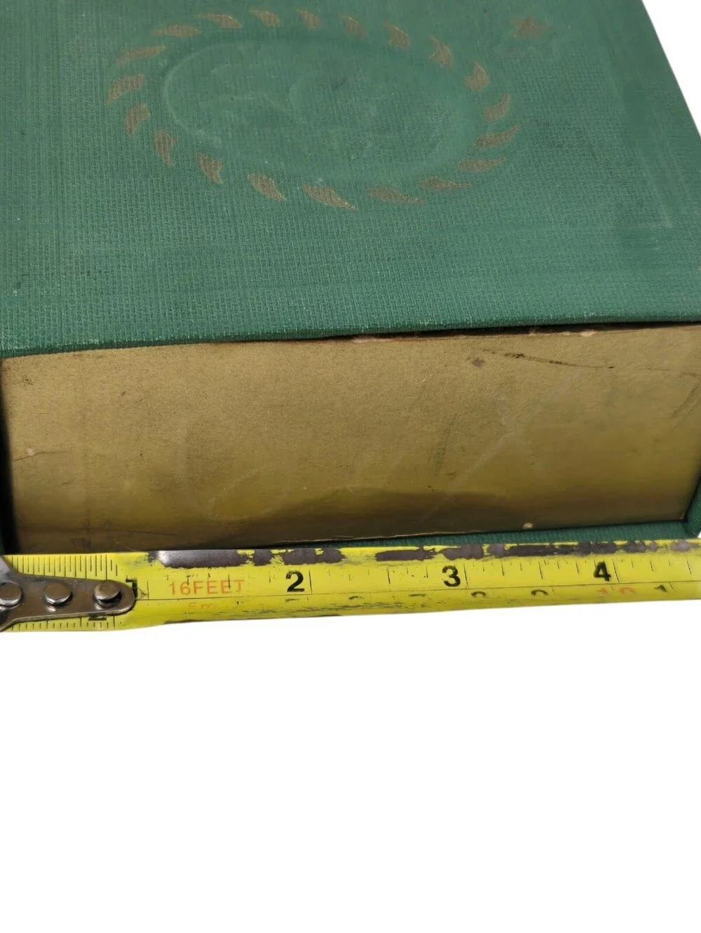 1940s Pencil Case Our Presidents Green Stationary Case Green Made In The USA
